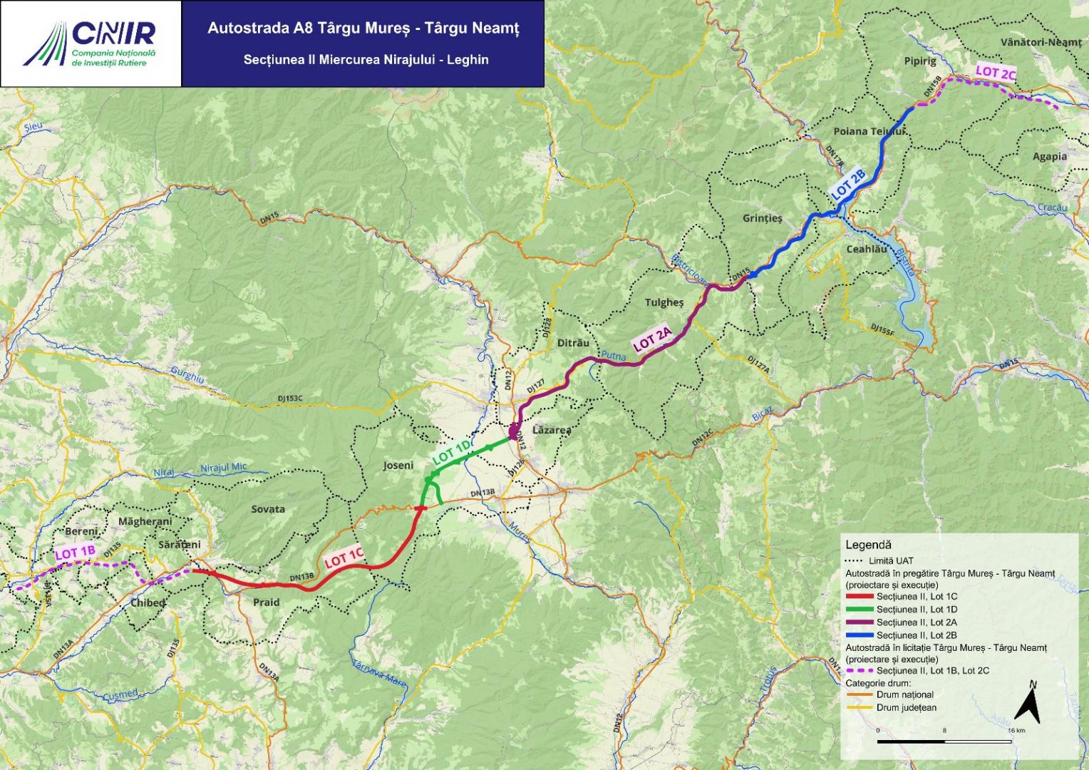 Start pentru spectaculosul tronson montan din A8! Va avea zeci de poduri, pasaje și tuneluri