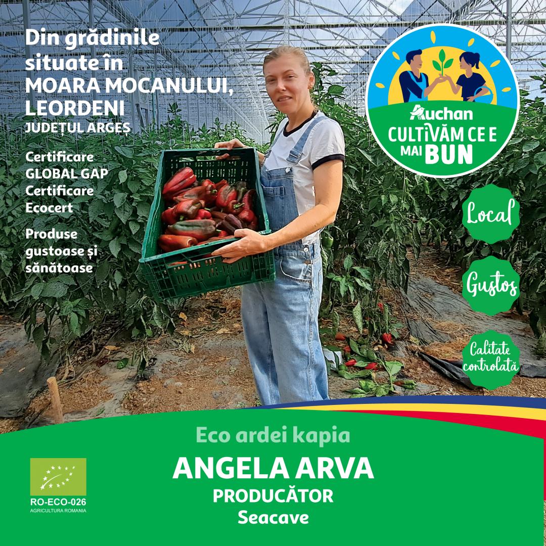 Savurează gustul verii cu fructe și legume gustoase românești, direct din filierele Auchan, acum în magazine