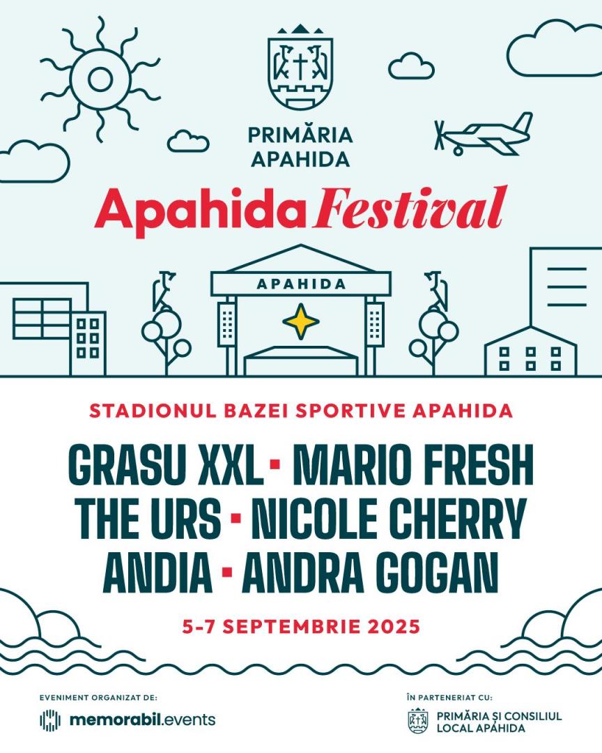 Apahida Festival 2025 – Sărbătoarea comunității are loc în weekend / Comunitatea se adună, se bucură și își creează amintiri împreună