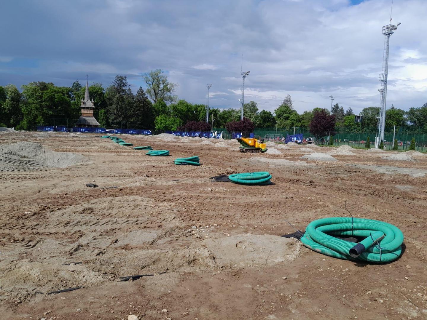 "U" Cluj se întoarce în Parcul "Iuliu Hațieganu", unde o așteaptă un teren de antrenament nou-nouț