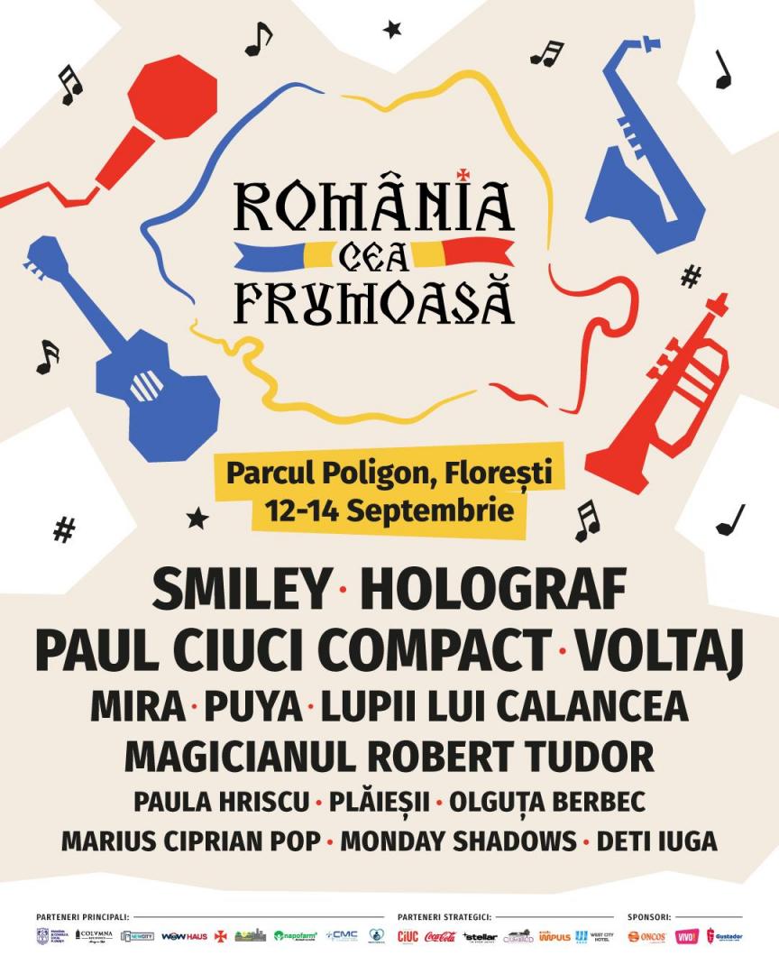 Floreștiul devine iarăși inima tradițiilor: Festivalul „România cea Frumoasă” aduce concerte de top