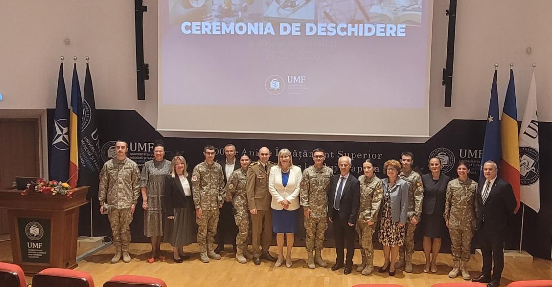 UMF „Iuliu Hațieganu” Cluj și-a deschis porțile pentru un nou an universitar: "O nouă generație de studenți își încredințează visurile și speranț