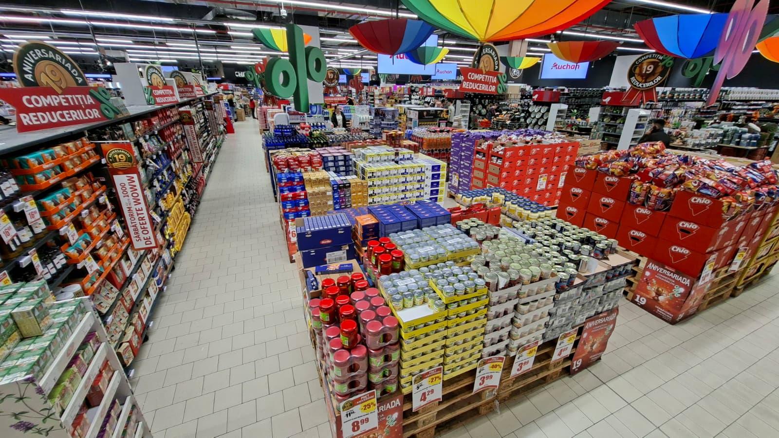 Aniversariada Auchan continuă cu reduceri de până la peste 50% și peste 1.300 de oferte 