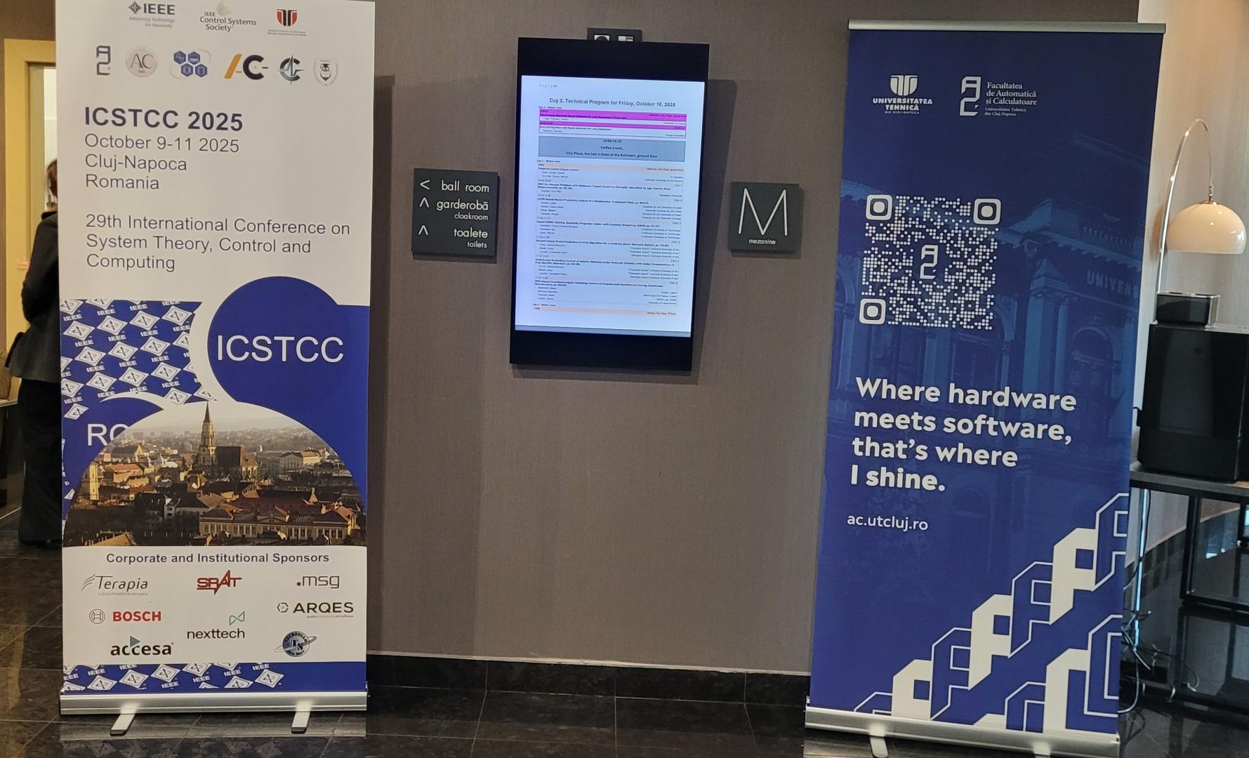 Viitorul sistemelor inteligente se scrie la Cluj! Specialiști din 15 țări, la conferința ICSTCC 2025, organizată de UTCN