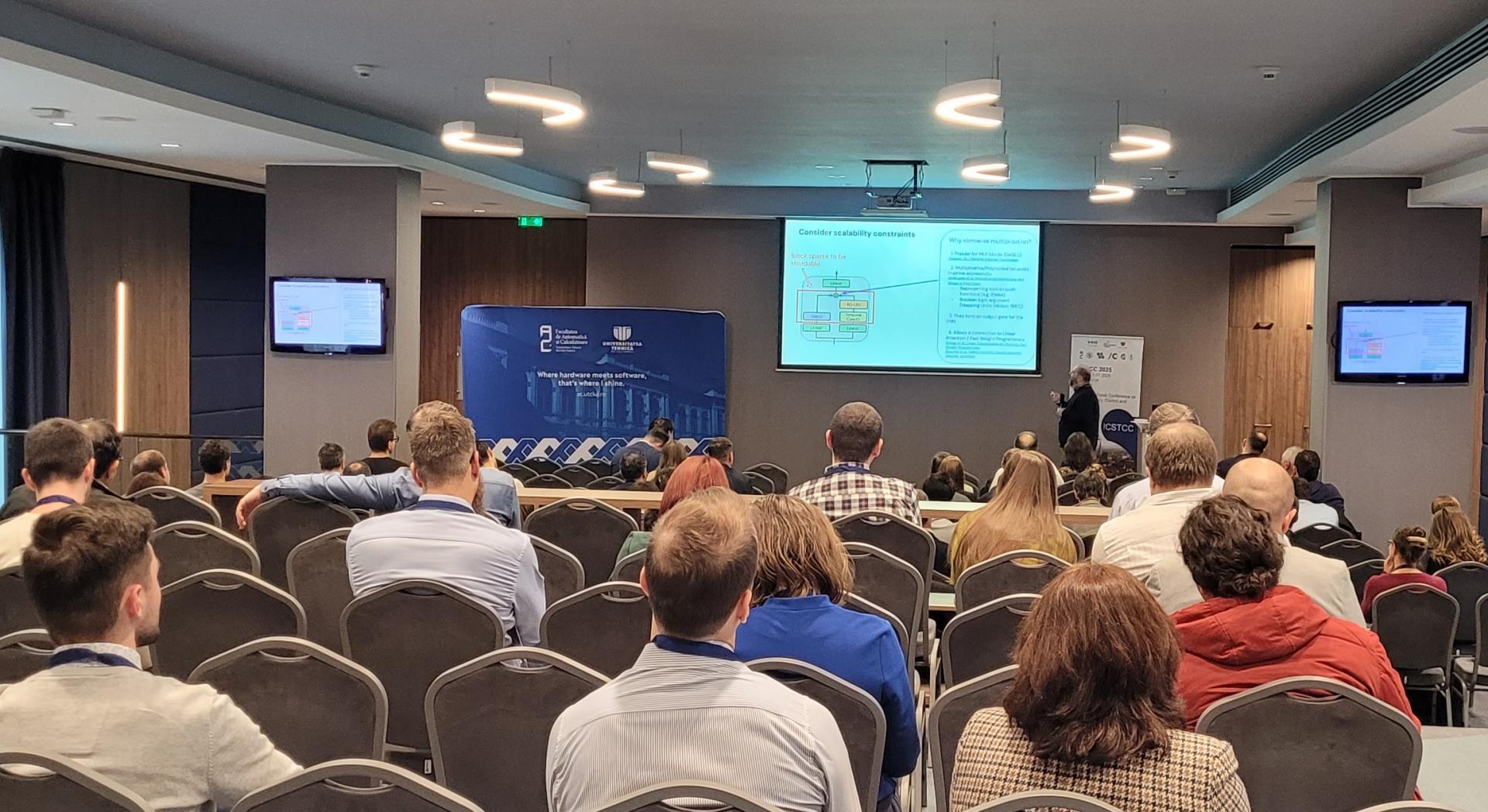 Viitorul sistemelor inteligente se scrie la Cluj! Specialiști din 15 țări, la conferința ICSTCC 2025, organizată de UTCN