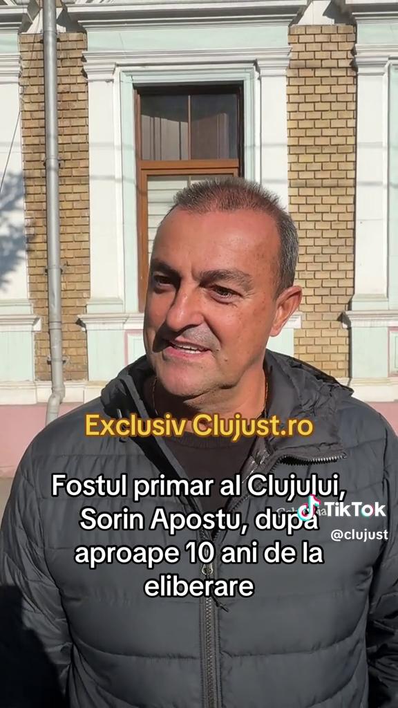 Cum arată și cu ce se ocupă fostul primar al Clujului, Sorin Apostu, la aproape 10 ani de la eliberarea din închisoare / Ce mesaj are pentru Emil Boc