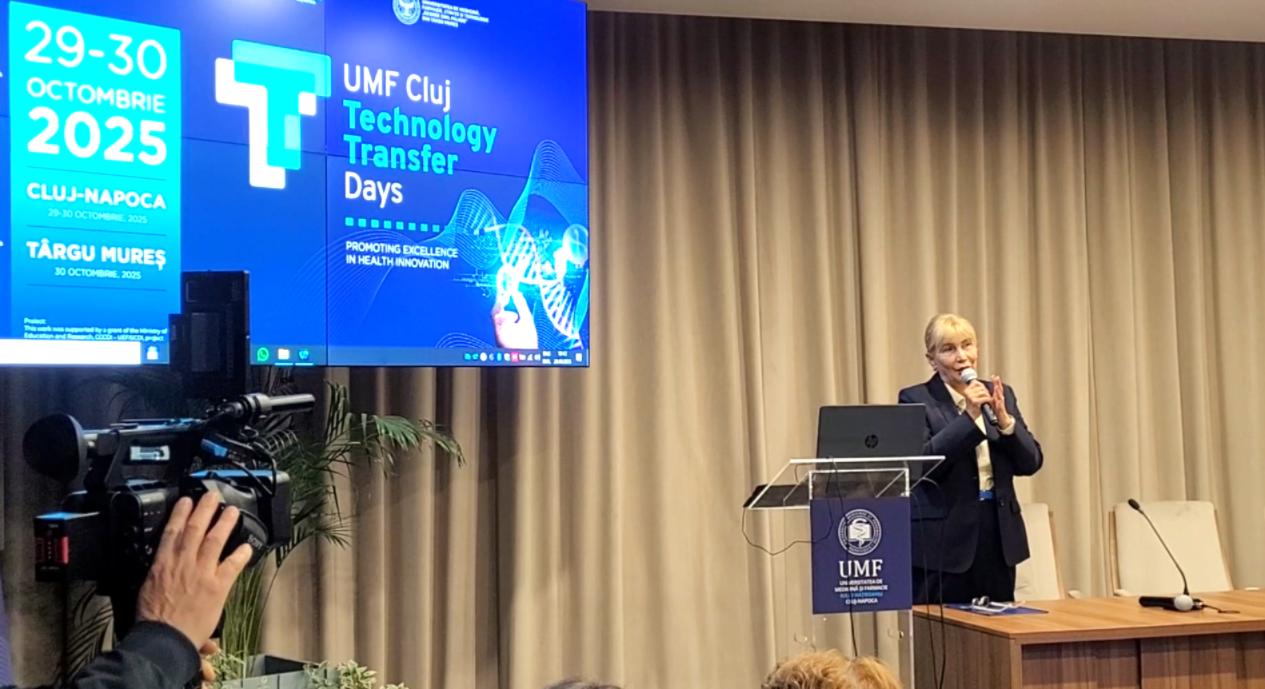 UMF Cluj a dat startul Technology Transfer Days 2025. Anca Buzoianu: Așa cum Renașterea a schimbat arta, AI va redefini medicina