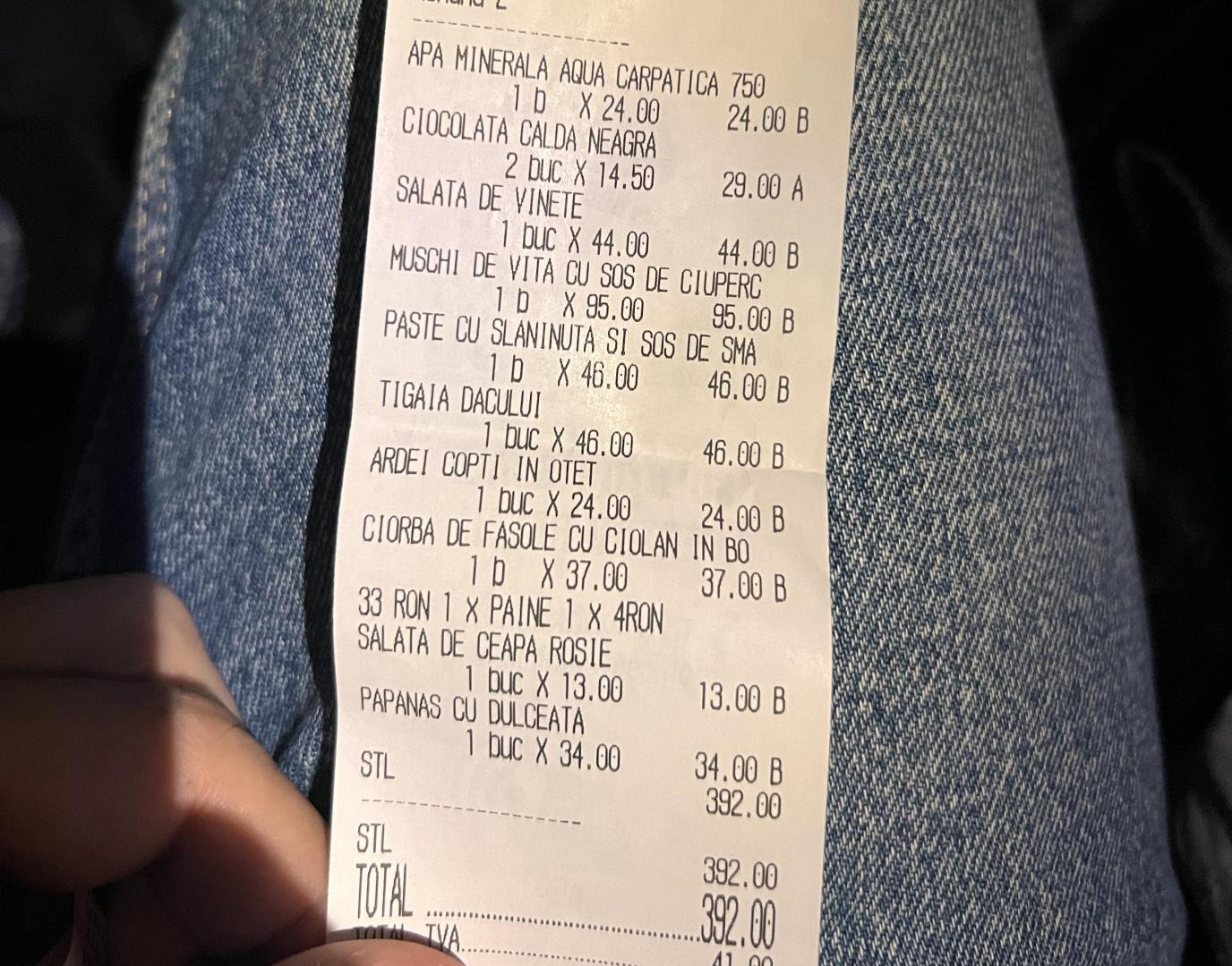 „În Cluj așa e regula. Mâncare sub medie la calitate, dar prețuri de Monaco” / „24 de lei pe un ardei murat”. Clujenii, șocați de scumpirile din resta