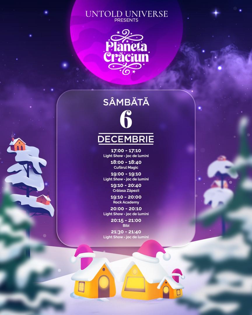 Programul de sâmbătă la Târgul de Crăciun din Cluj. Ce spectacole și surprize te așteaptă