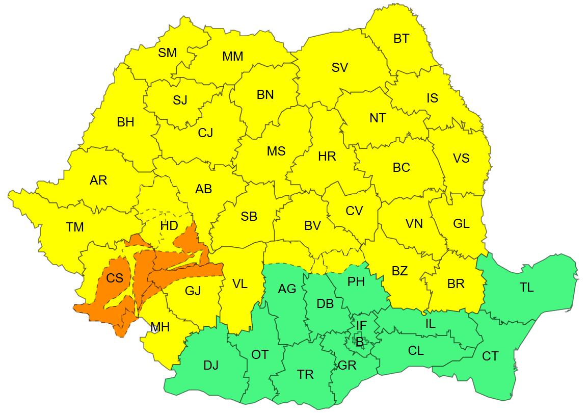 Vine "gerul Bobotezei"! Temperaturi de până la - 14 grade, vânt şi ninsori/ Prognoza pe două săptămâni în Transilvania