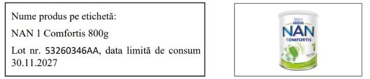 ALERTĂ ALIMENTARĂ! Lapte praf pentru bebeluși, retras din supermarketurile din Cluj