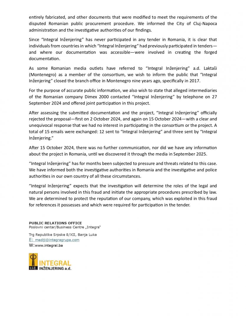 Primăria Cluj iese cu explicații &icirc;n scandalul centurii metropolitane