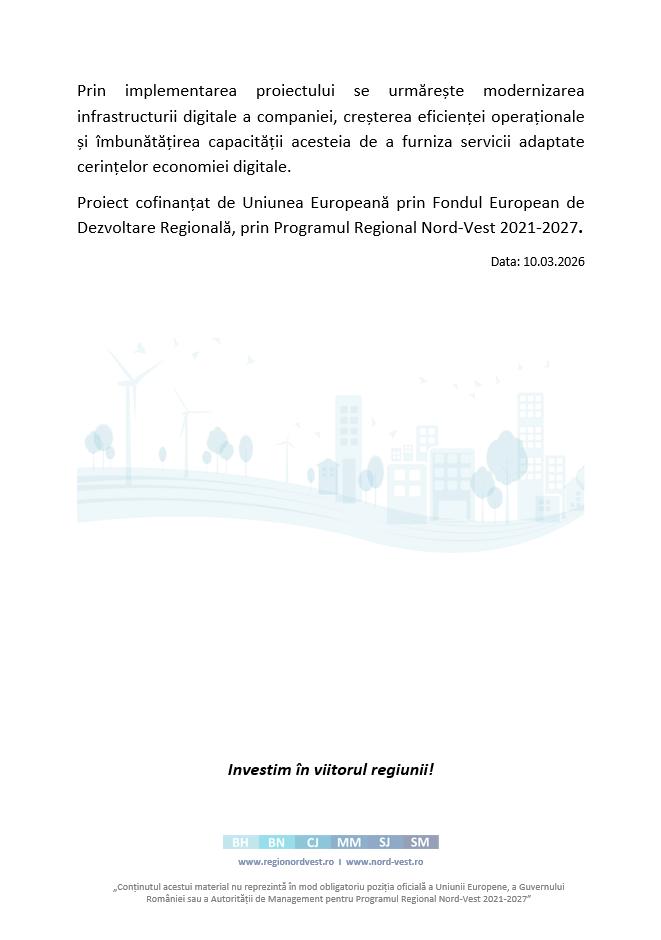 Comunicat de presă: CAMIGO HAPPY DAY S.R.L. anunță lansarea proiectului &bdquo;Digitalizarea CAMIGO HAPPY DAY SRL&rdquo;