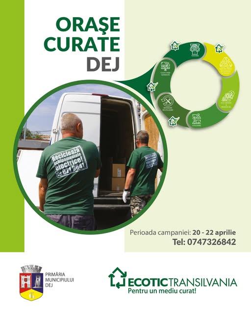 Scapă gratuit de electrocasnicele vechi! Campanie de colectare a deșeurilor electrice la Dej