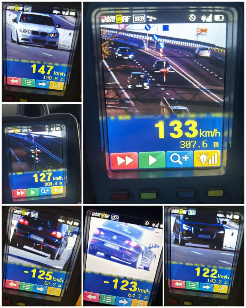 Topul vitezelor pe ruta Săndulești și Tureni / &bdquo;Premiul cel mare&rdquo; l-a c&acirc;știgat un șofer de 23 de ani