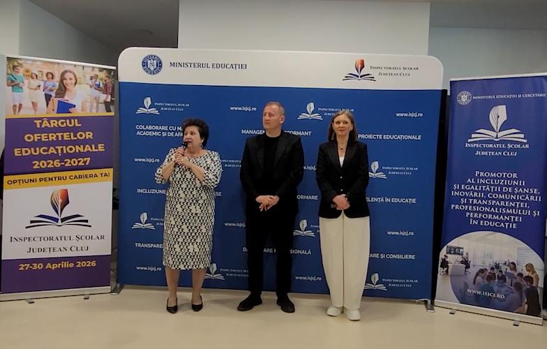 Elevii iau cu asalt T&acirc;rgul Educațional din Cluj-Napoca: &bdquo;Am adus toată oferta &icirc;ntr-un loc. Interacțiunea directă face diferența&rdquo;