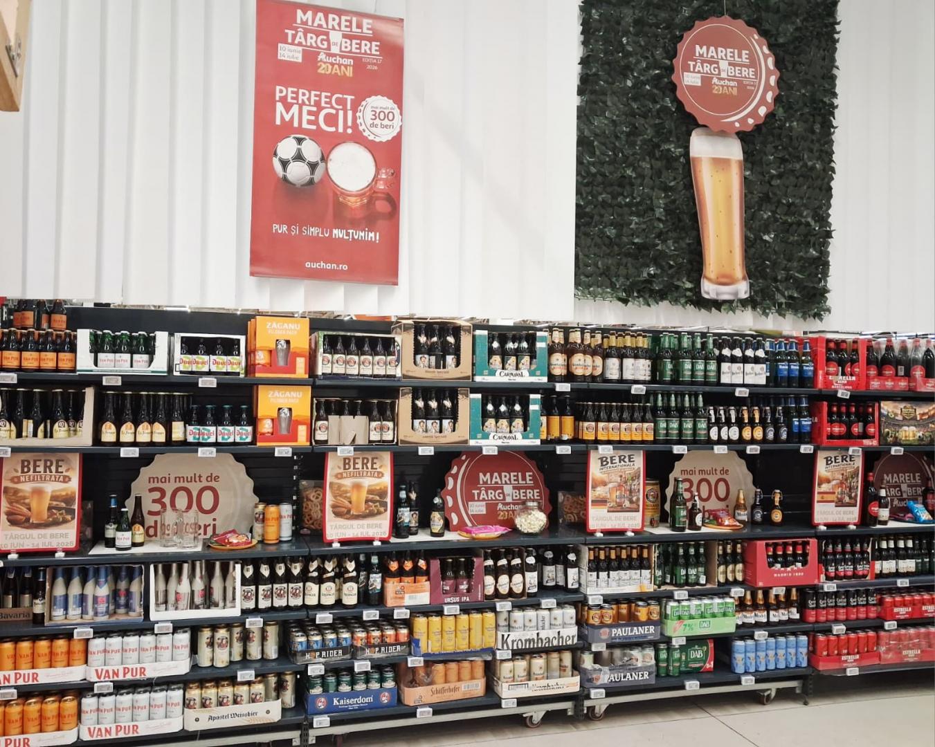 Ghidul Microbistului: ce bere să alegi de la T&acirc;rgul de Bere Auchan pentru meciurile acestei veri