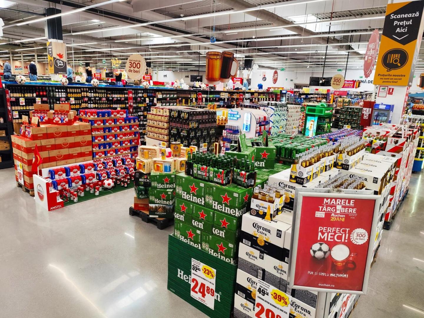 Ghidul Microbistului: ce bere să alegi de la T&acirc;rgul de Bere Auchan pentru meciurile acestei veri