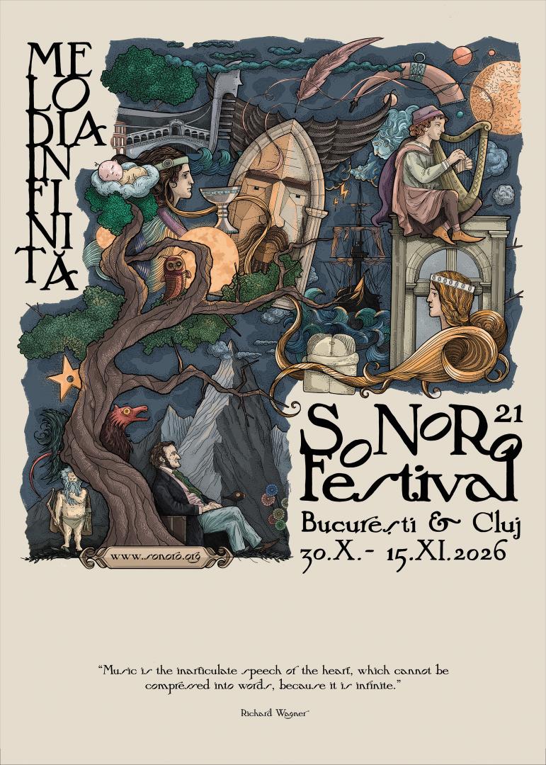 Festivalul SoNoRo 21 &ndash;&bdquo;Melodia infinită&rdquo; &ndash; o ediție inspirată de Richard Wagner
