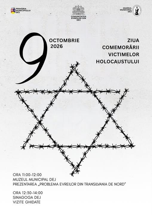 Dej comemorează victimele Holocaustului prin mărturii și povești ale comunității evreiești. Sinagoga &icirc;și deschide porțile pentru public