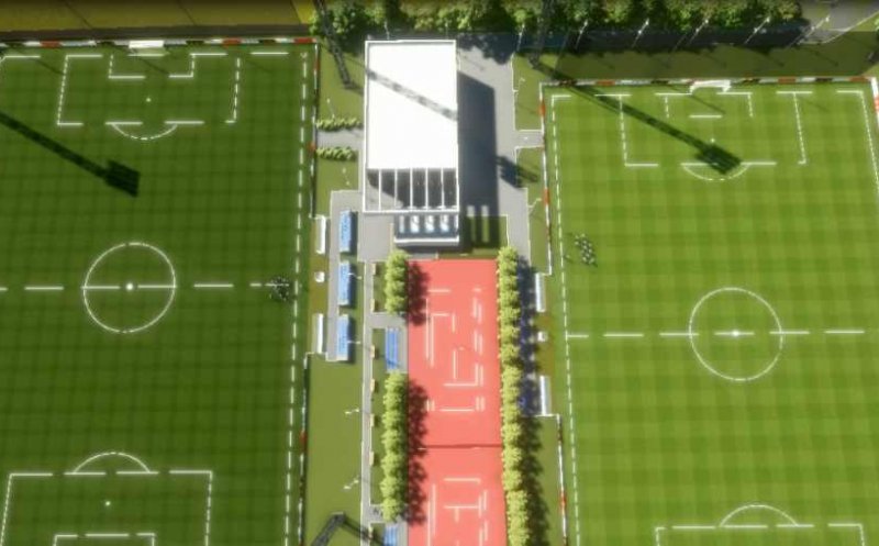 Casă pentru ”U”. Baza sportivă visată de "studenţi" se face în Becaș