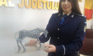 Poliţist peste zi, artist în timpul liber. Povestea unei clujence