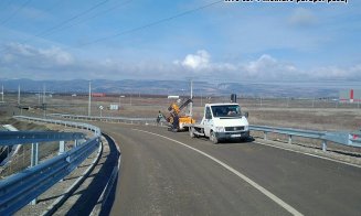 CNAIR: Continuă lucrările la A10, inclusiv montarea de parapete la lotul 4