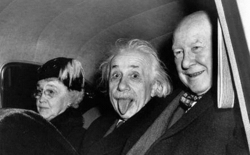 Povestea celebrei fotografii în care Einstein apare cu limba scoasă