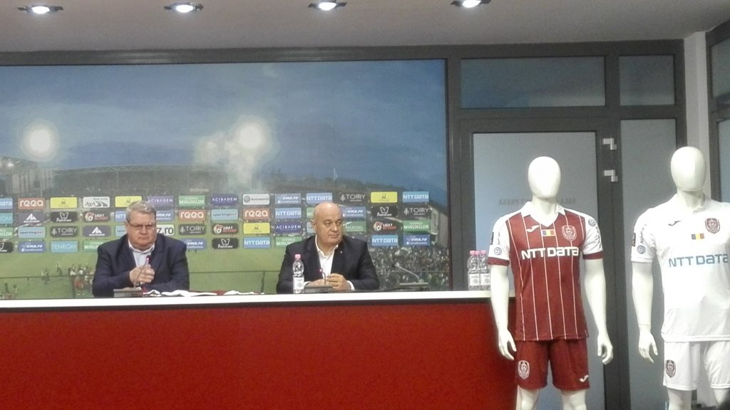 NTT DATA, noul sponsor al formației CFR Cluj