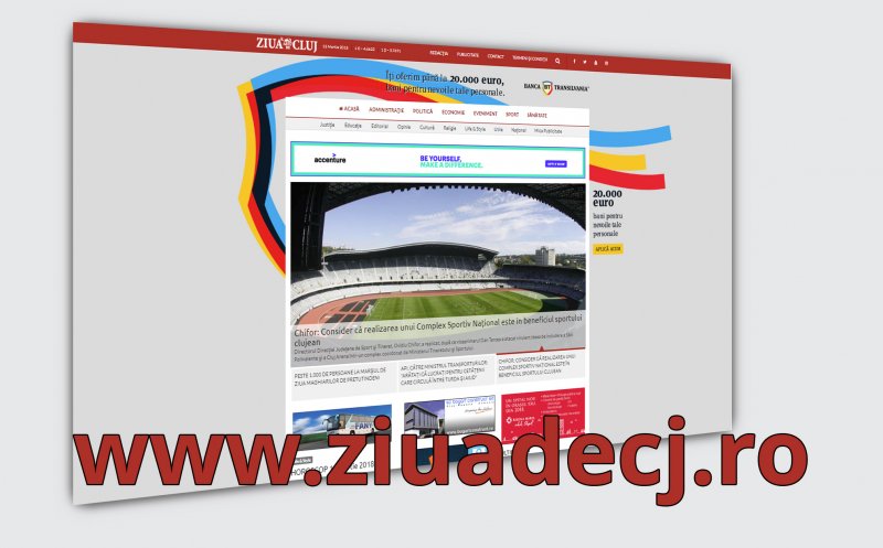 Noul ziuadecj.ro: informaţii de calitate, uşor de citit de pe orice dispozitiv