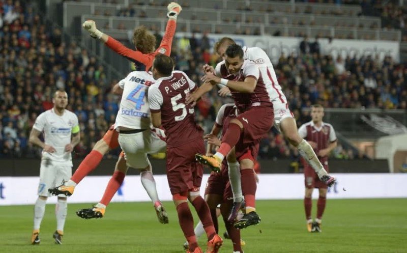 CFR - FCSB. Țucudean și Gnohere, din nou față în față. Echipa probabilă a clujenilor