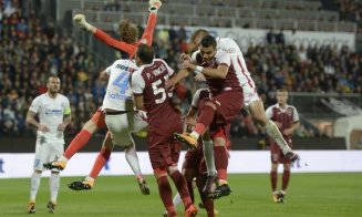 CFR - FCSB. Țucudean și Gnohere, din nou față în față. Echipa probabilă a clujenilor