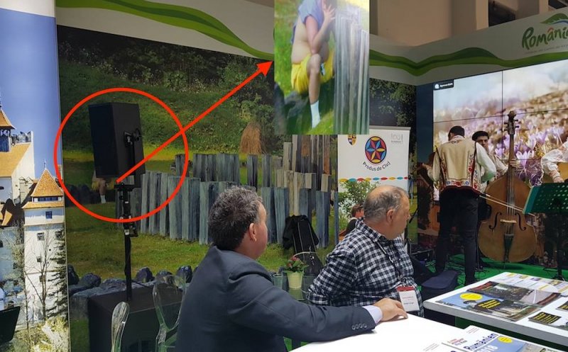România s-a făcut de râs la Târgul de turism de la Berlin. O poză cu un Dorel la bustul gol şi traduceri greşite în germană