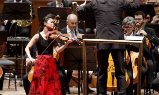 Violonista Sayaka Shoji, pe scena Filarmonicii din Cluj