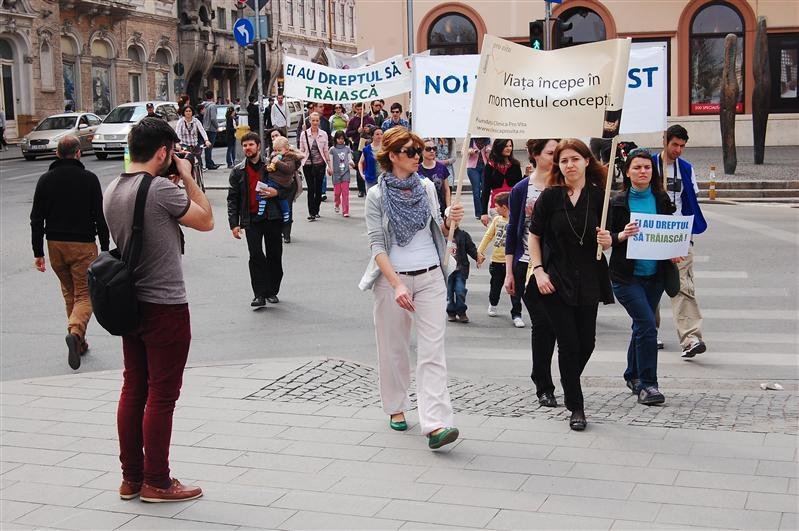 Marș pentru Viață, sâmbătă, la Cluj