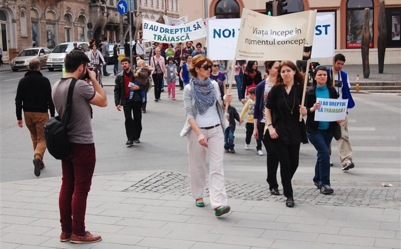 Marș pentru Viață, sâmbătă, la Cluj
