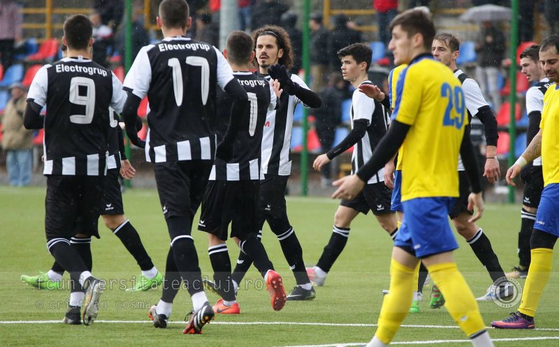 Victorie la limită pentru “U” în partida cu ACS Fotbal Comuna Recea