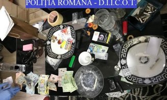 Trafic de droguri la Cluj. Un bărbat, arestat pentru 30 de zile