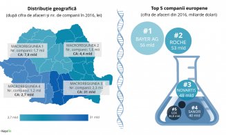 Clujul face jocurile în producția de medicamente din România