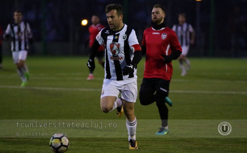 "U" Cluj, pas important spre promovare