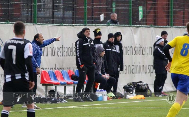 Performanța Ighiu – “U” Cluj 0-2. Adrian Falub: “Am fost echipa mai bună și puteam să înscriem mai mult”