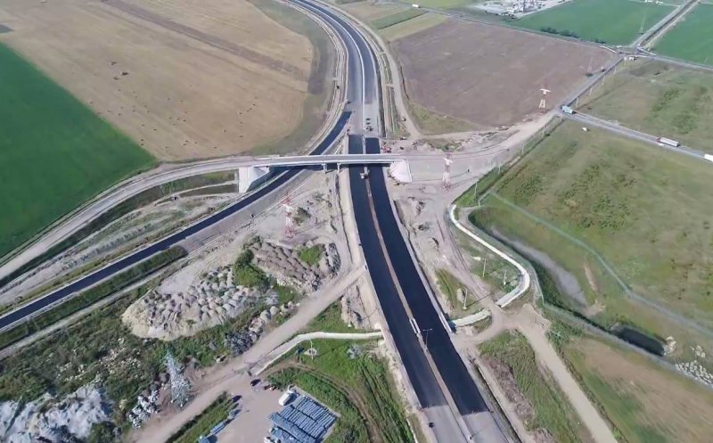 O secțiune din Autostrada Sebeș - Turda, aproape de inaugurare