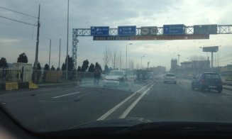 Un șofer alcoolizat a provocat un accident în lanț lângă Praktiker
