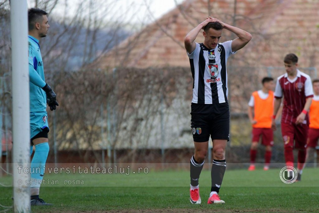 CFR 2, mai bună decât "U" 1. Victorie la un gol diferenţă pentru "feroviari"