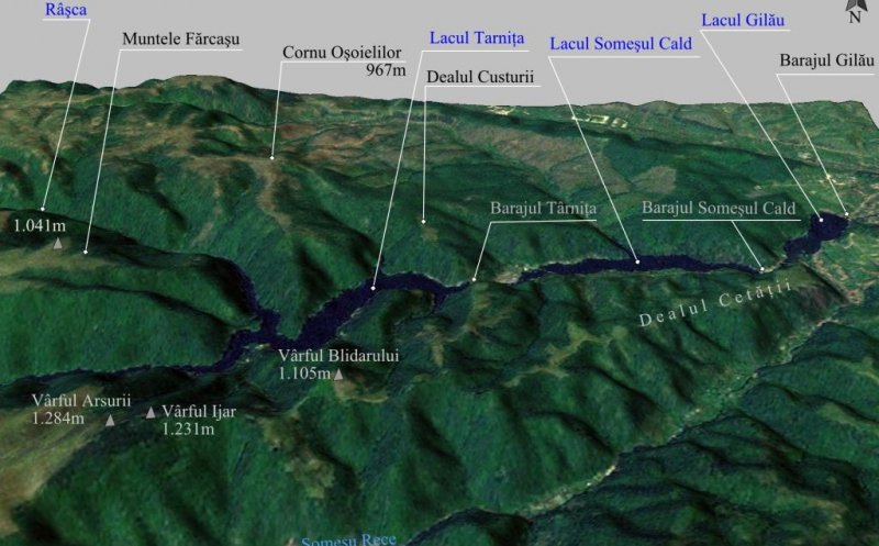 50.000 de euro aruncați pe hârțogăria de la hidrocentrala Tarnița-Lăpuștești