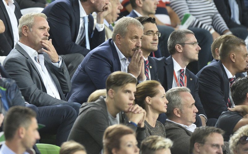 Fostul vicepremier Vasile Dîncu, favorizat de Federația Română de Fotbal