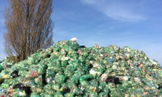 Munte de deșeuri, strâns la Cluj din cinci județe