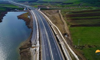Imagini spectaculoase cu o bucată de autostradă de lângă Cluj. E gata, dar autoritățile încă se mai gândesc
