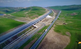 Imagini spectaculoase cu o bucată de autostradă de lângă Cluj. E gata, dar autoritățile încă se mai gândesc
