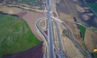 Imagini spectaculoase cu o bucată de autostradă de lângă Cluj. E gata, dar autoritățile încă se mai gândesc